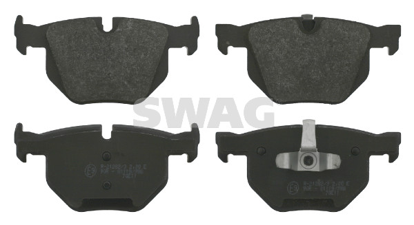 Brake Pad Set, disc brake - 20 91 6587 SWAG